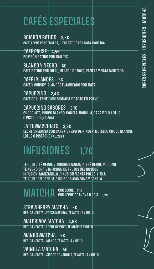 Cafés Especiales, Infusiones y Matcha